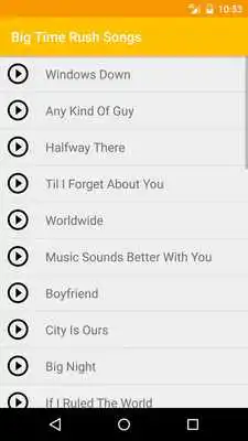 Play B.T.R. Big Time Rush Songs
