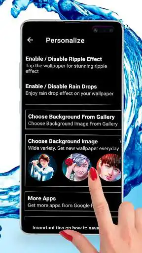 Play BTS 4K Kpop Jimin RapMonster Live Wallpaper as an online game BTS 4K Kpop Jimin RapMonster Live Wallpaper with UptoPlay