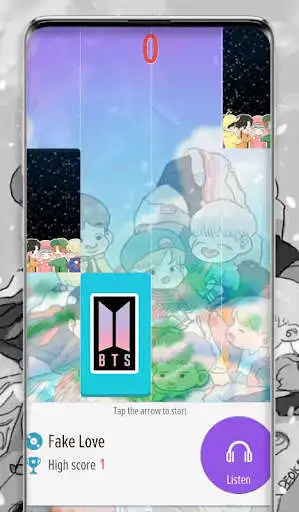 Play BTS Army Magic Tiles KPOP as an online game BTS Army Magic Tiles KPOP with UptoPlay