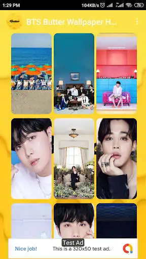 Play BTS Butter Wallpaper HD Offline  and enjoy BTS Butter Wallpaper HD Offline with UptoPlay