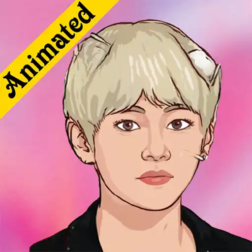 Play Bts Cartoon Animated Stickers APK