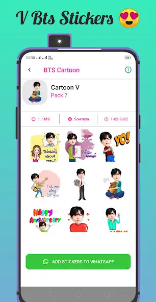 Play Bts Cartoon Animated Stickers  and enjoy Bts Cartoon Animated Stickers with UptoPlay