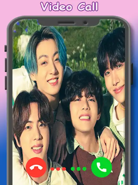 Play BTS Chat and Video Call Prank  and enjoy BTS Chat and Video Call Prank with UptoPlay