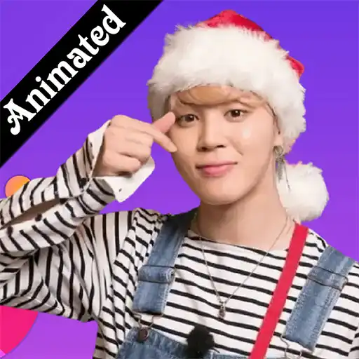 Play Bts Christmas Animated Sticker APK