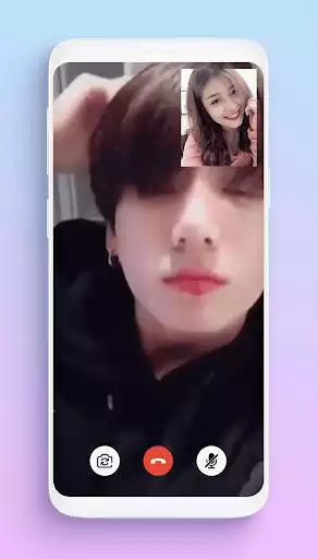 Play BTS Fake Video Call Prank as an online game BTS Fake Video Call Prank with UptoPlay