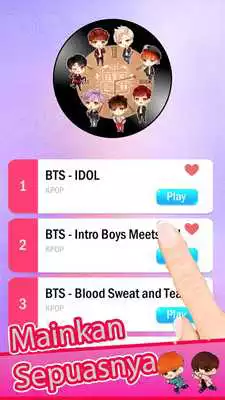 Play BTS IDOL Magic Piano Tiles