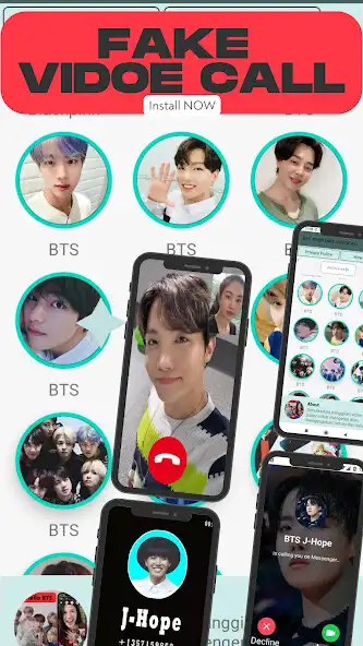 Play BTS JHOPE VIDEOCALL ARMY  and enjoy BTS JHOPE VIDEOCALL ARMY with UptoPlay