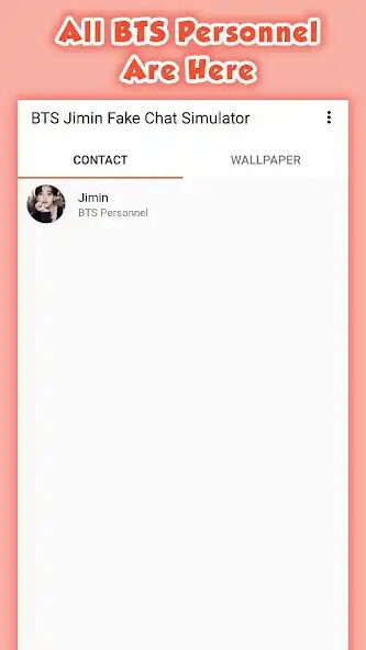 Play BTS Jimin Fake Chat Simulator as an online game BTS Jimin Fake Chat Simulator with UptoPlay