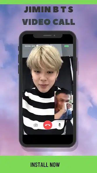 Play BTS JIMIN VIDEOCALL YOU as an online game BTS JIMIN VIDEOCALL YOU with UptoPlay