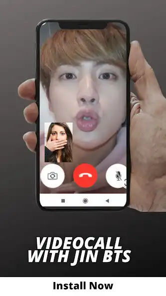 Play BTS JIN VIDEOCALL PRANK  and enjoy BTS JIN VIDEOCALL PRANK with UptoPlay