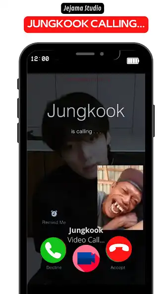 Play BTS JUNGKOOK CHAT VIDEOCALL as an online game BTS JUNGKOOK CHAT VIDEOCALL with UptoPlay