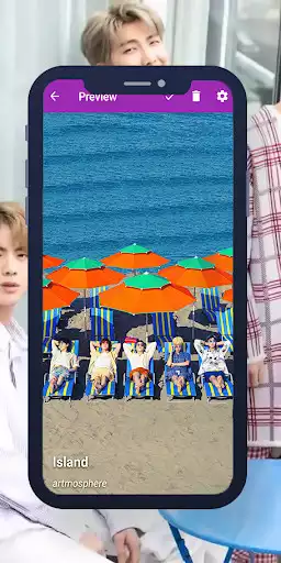 Play BTS Live Wallpaper