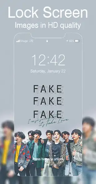 Play Bts Lockscreen HD 4K  and enjoy Bts Lockscreen HD 4K with UptoPlay