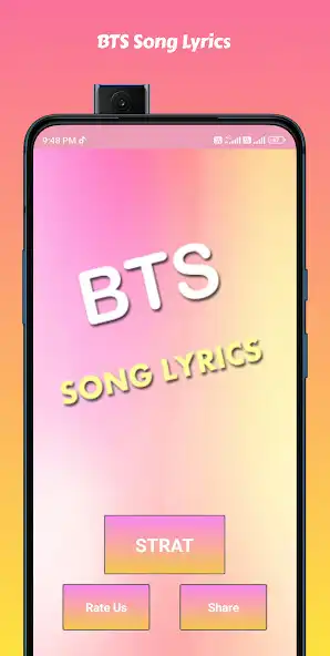 Play BTS Lyrics 2023 as an online game BTS Lyrics 2023 with UptoPlay