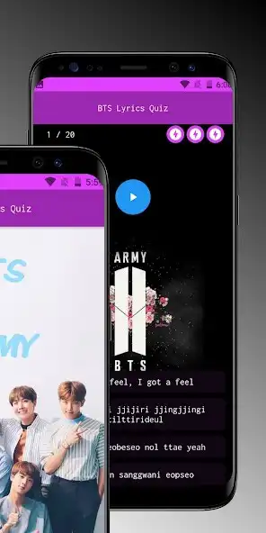 Play BTS Lyrics Quiz ARMY as an online game online BTS Lyrics Quiz ARMY with UptoPlay Play BTS Lyrics Quiz ARMY as an online game BTS Lyrics Quiz ARMY with UptoPlay