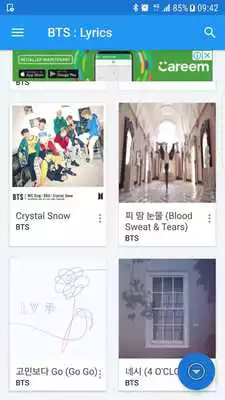 Play BTS lyrics songs