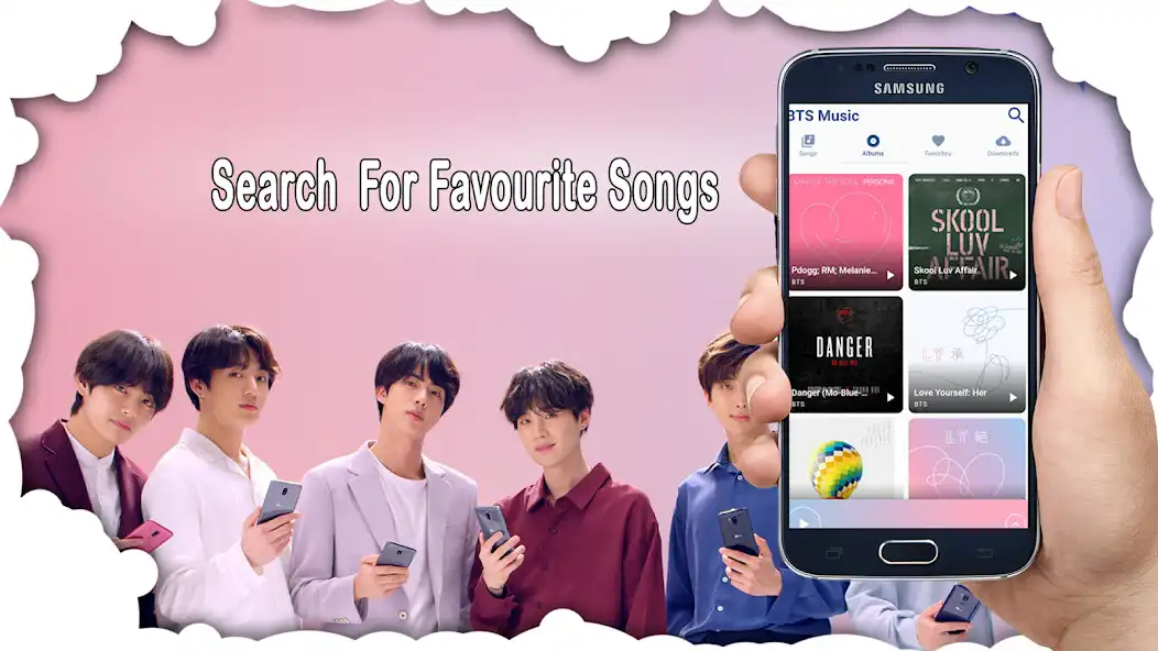 Play BTS Offline KPOP Songs Application as an online game BTS Offline KPOP Songs Application with UptoPlay