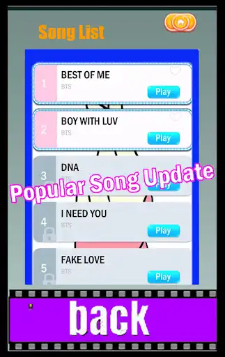 Play BTS Piano Tiles Deluxe as an online game BTS Piano Tiles Deluxe with UptoPlay