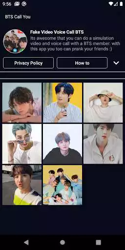 Play BTS Prank Fake VideoVoice Call  and enjoy BTS Prank Fake VideoVoice Call with UptoPlay