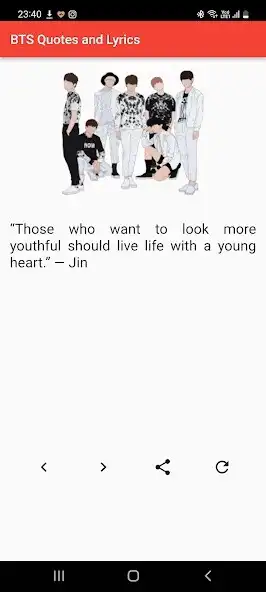 Play BTS Quotes and Lyrics as an online game BTS Quotes and Lyrics with UptoPlay
