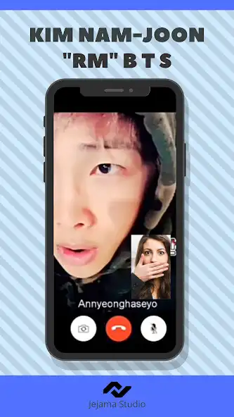 Play BTS RM NAMJOON VIDEOCALL  and enjoy BTS RM NAMJOON VIDEOCALL with UptoPlay