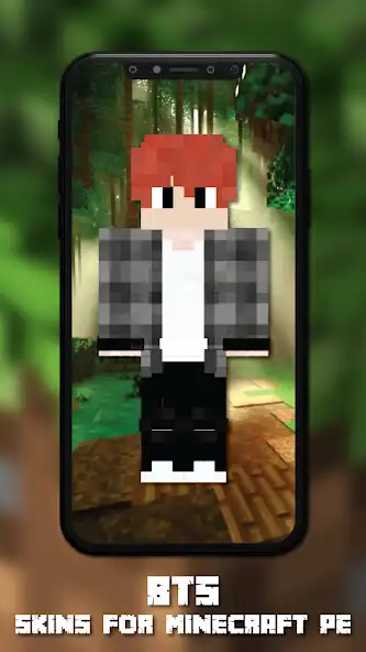 Play BTS Skins for Minecraft PE as an online game BTS Skins for Minecraft PE with UptoPlay
