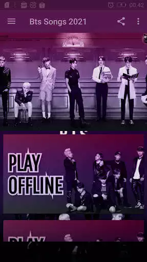 Play BTS Songs - Offline 2021  and enjoy BTS Songs - Offline 2021 with UptoPlay