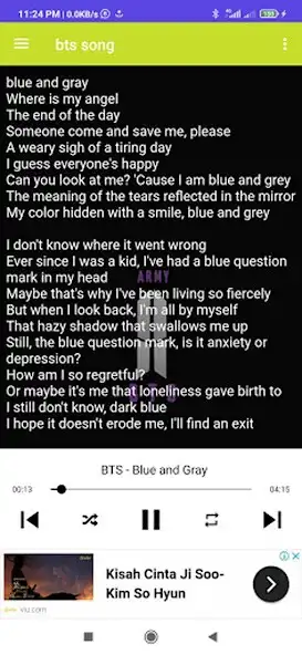 Play BTS Songs Offline as an online game BTS Songs Offline with UptoPlay