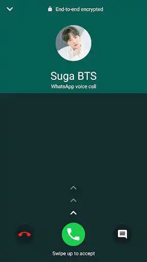 Play BTS Suga - Fake Call as an online game BTS Suga - Fake Call with UptoPlay