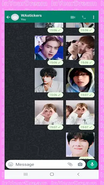 Play BTS V Animated Stickers For WA as an online game BTS V Animated Stickers For WA with UptoPlay