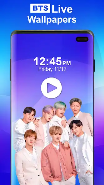 Play BTS Video live wallpaper Hd 4k  and enjoy BTS Video live wallpaper Hd 4k with UptoPlay