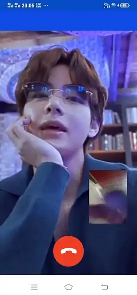 Play BTS V Kim Taehyung Video Call as an online game BTS V Kim Taehyung Video Call with UptoPlay
