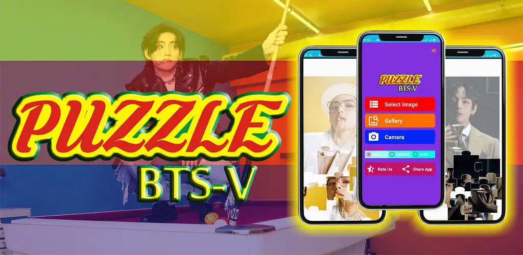 Play BTS V Puzzle Game Taehyung  and enjoy BTS V Puzzle Game Taehyung with UptoPlay