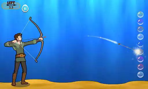 Play Bubble Archery Legend as an online game Bubble Archery Legend with UptoPlay