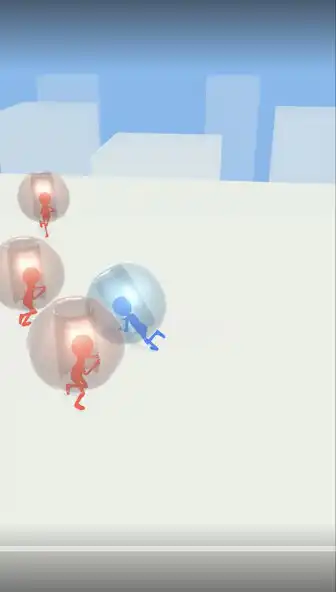 Play Bubble Ball Pushing as an online game Bubble Ball Pushing with UptoPlay