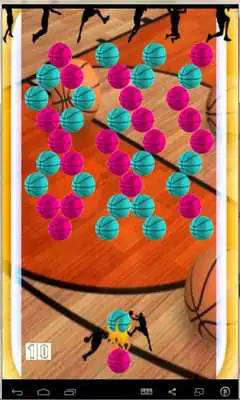 Play bubble basketball
