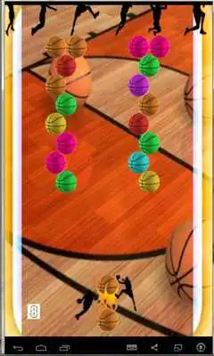 Play bubble basketball