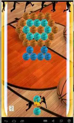 Play bubble basketball