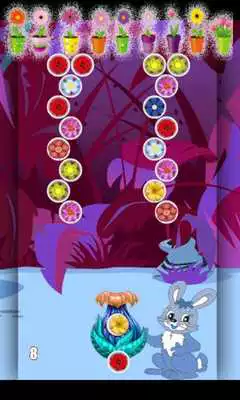 Play bubble blossom shooter