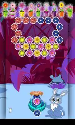 Play bubble blossom shooter