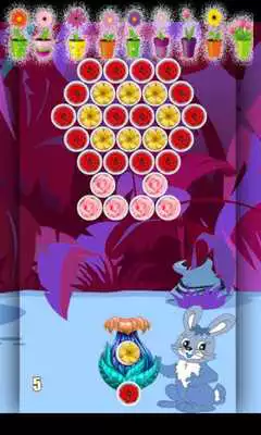 Play bubble blossom shooter