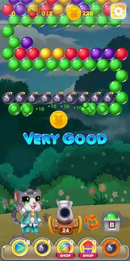 Play Bubble Bubble Kitty  and enjoy Bubble Bubble Kitty with UptoPlay