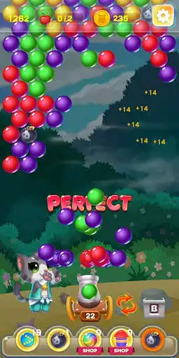 Play Bubble Bubble Kitty as an online game Bubble Bubble Kitty with UptoPlay