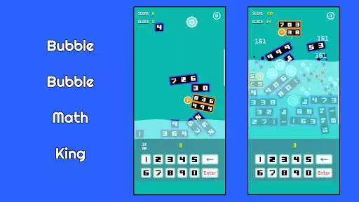 Play Bubble Bubble Math King as an online game Bubble Bubble Math King with UptoPlay