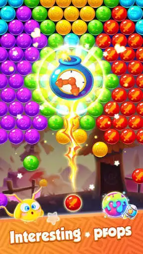 Play Bubble Bubble POP : Rescue elf as an online game Bubble Bubble POP : Rescue elf with UptoPlay