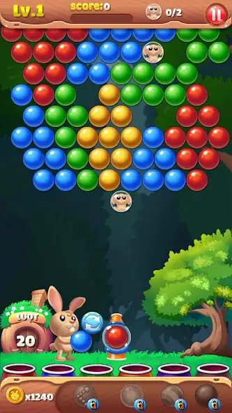Play Bubble Bunny - Bubble Shooter  and enjoy Bubble Bunny - Bubble Shooter with UptoPlay