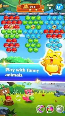 Play Bubble Cat Rescue