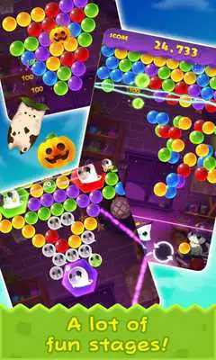 Play Bubble Cat Worlds Cute Pop Shooter
