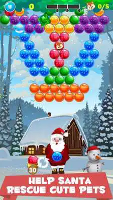 Play Bubble Christmas Mania