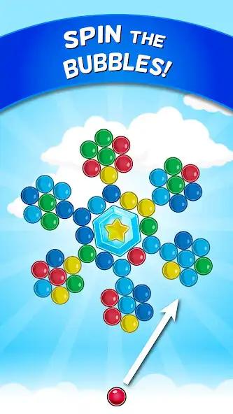Play Bubble Cloud as an online game Bubble Cloud with UptoPlay